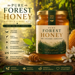 Pure forest honey